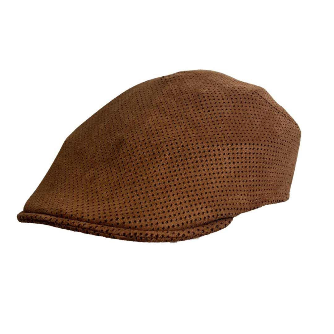 Flatcap Berretto Milano UV 40 Marone