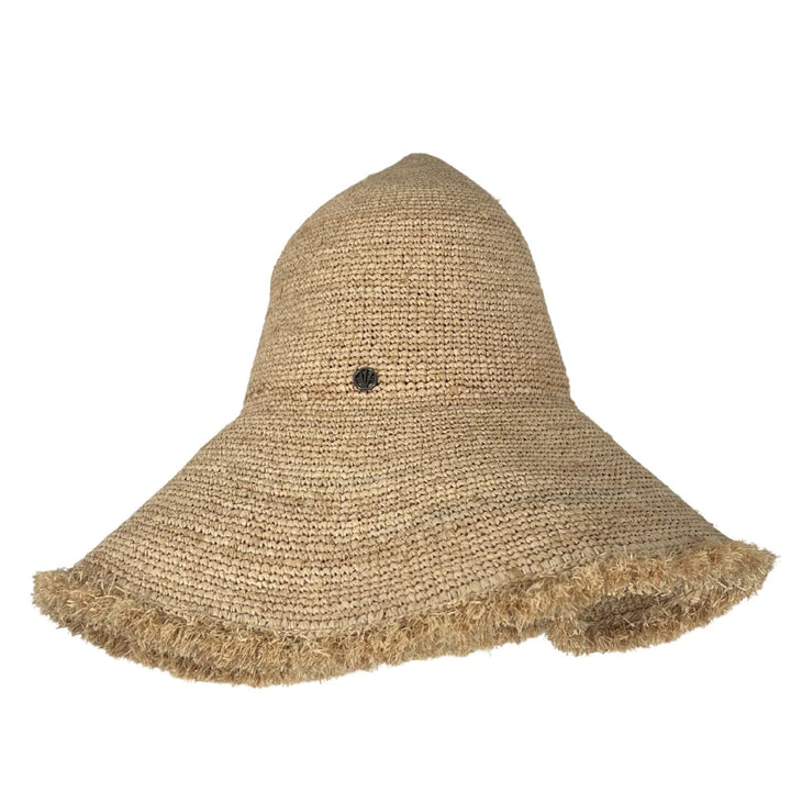 Raffia Flapper Fransen Loevenich Natur