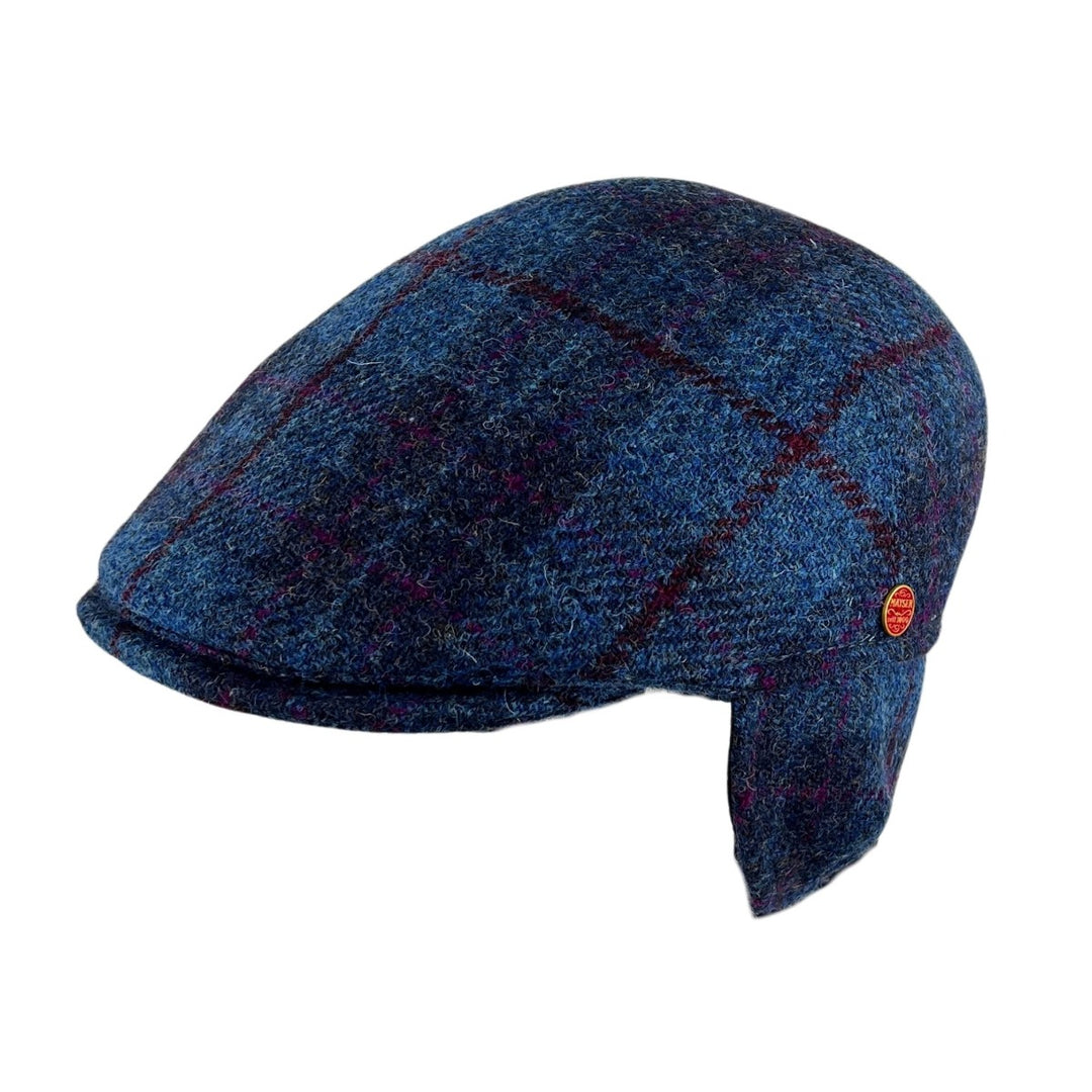 Flatcap mit Ohren Sidney Plus Harris Tweed Mayser