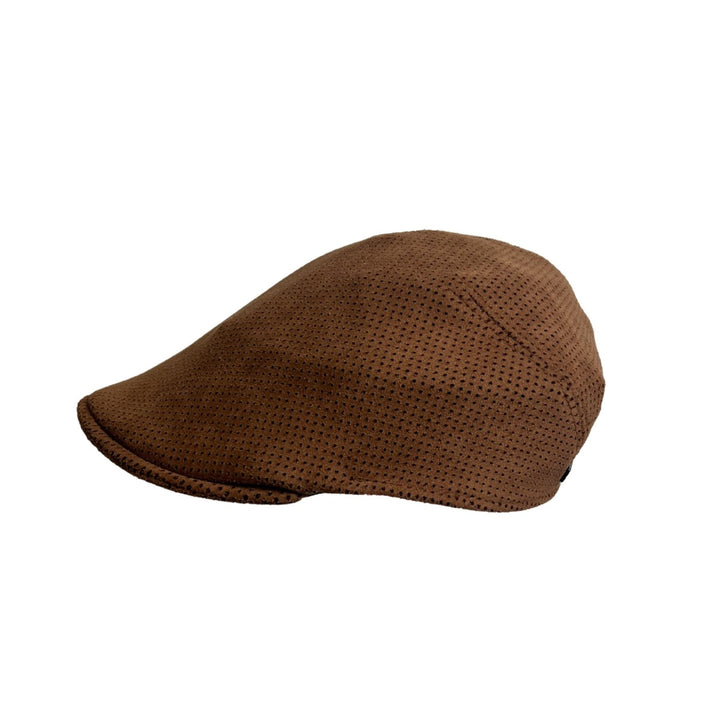 Flatcap Berretto Milano UV 40 Marone