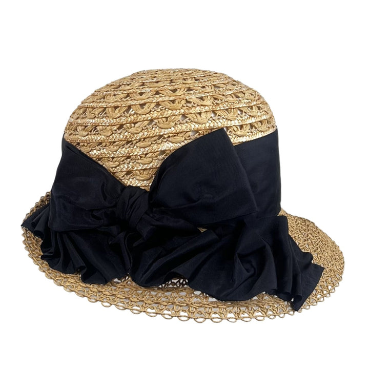 Cloche Strohhut Cappelli Va Bene Natur