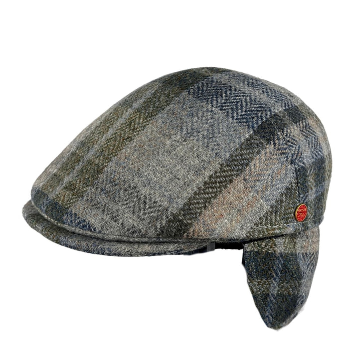 Flatcap mit Ohren Sidney Plus Harris Tweed Mayser