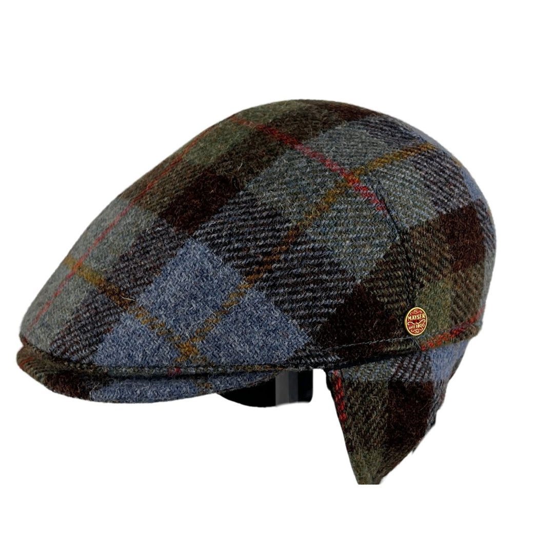 Flatcap mit Ohren Sidney Plus Harris Tweed Mayser