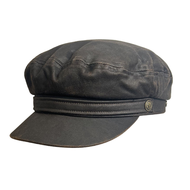 Elbsegler Mütze Used Look Balke Braun