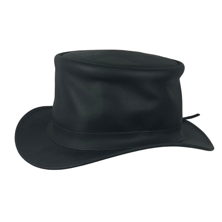 Leder Zylinder Hut Balke