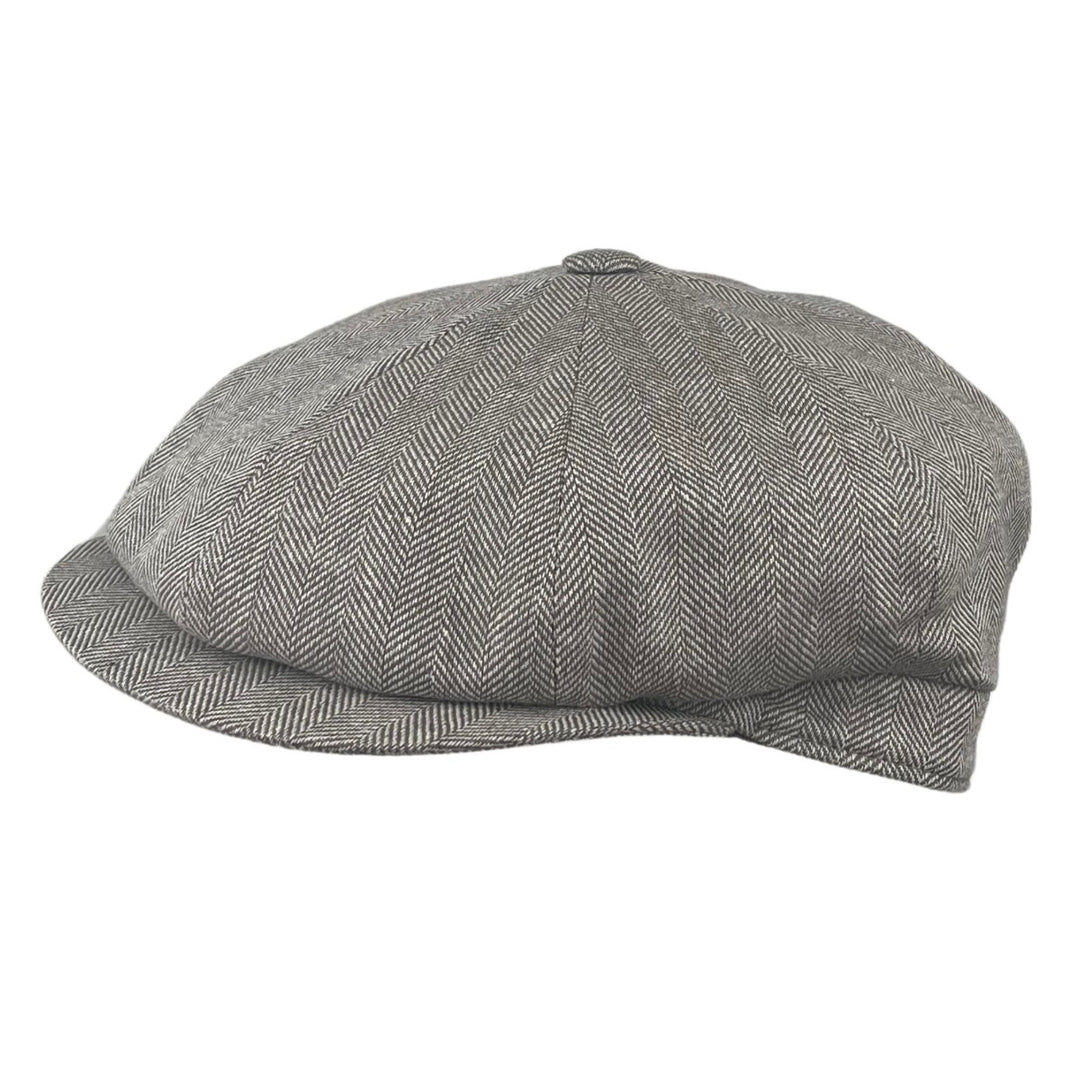Newsboy Cap Schiebermütze Leinen UV40+ Mauerer