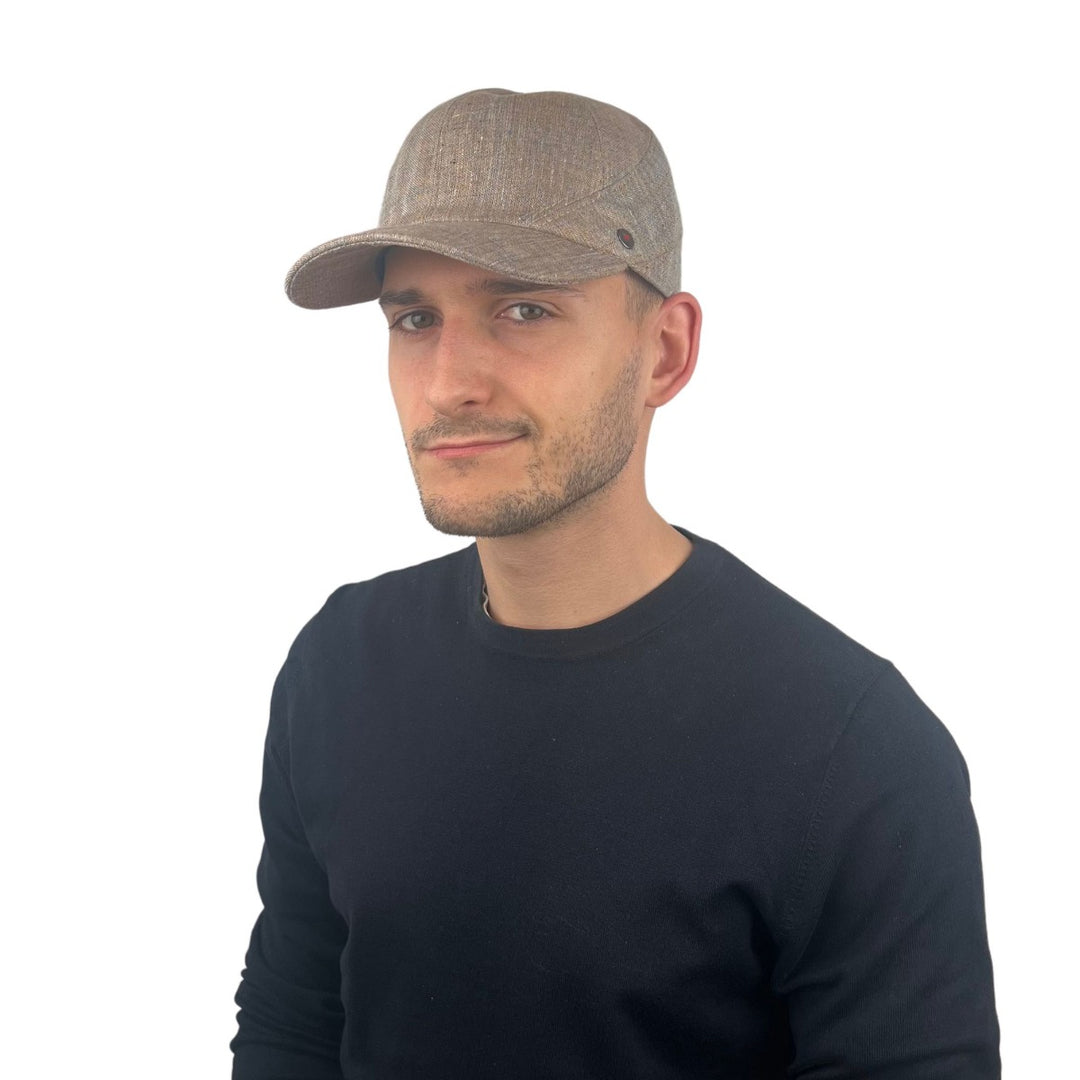 Basecap Leinen/Baumwolle Balke