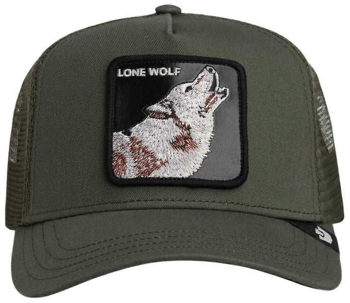 Lone Wolf Trucker Cap Goorin Bros Palm