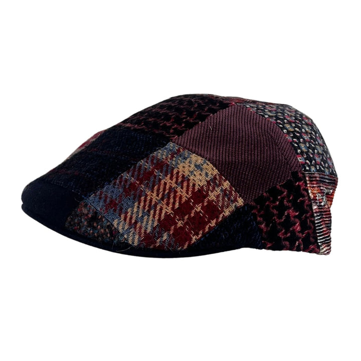 Flatcap Patchwork Alfonso Deste Blu