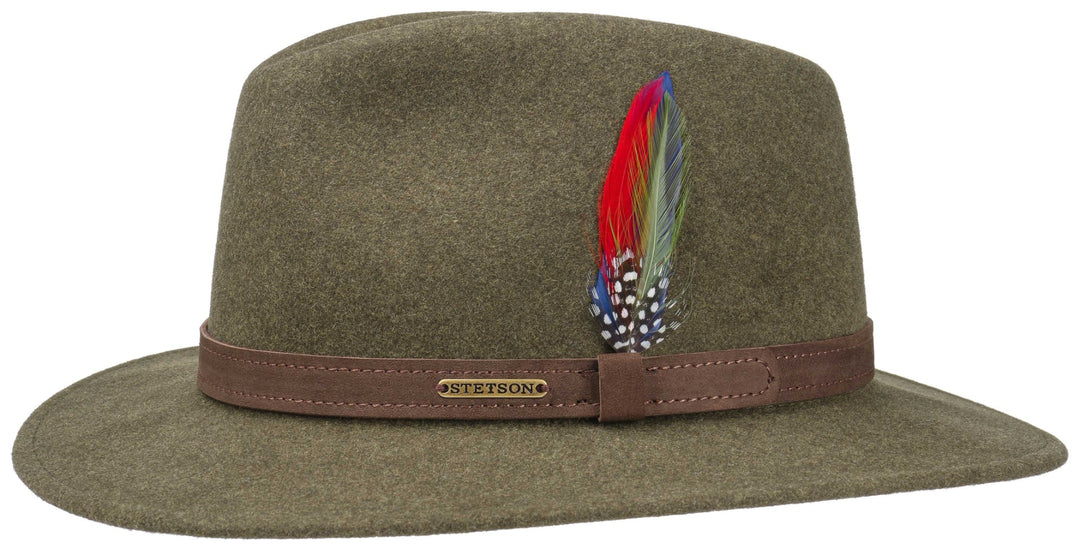 Powell Traveller Hut Woolfelt Stetson
