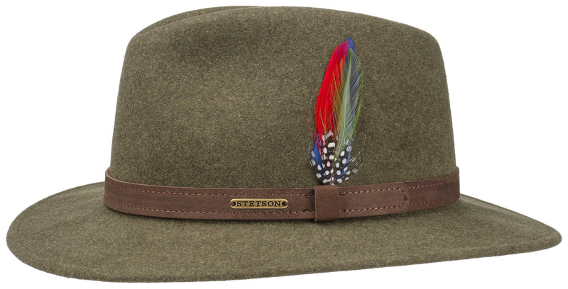 Powell Traveller Hut Woolfelt Stetson