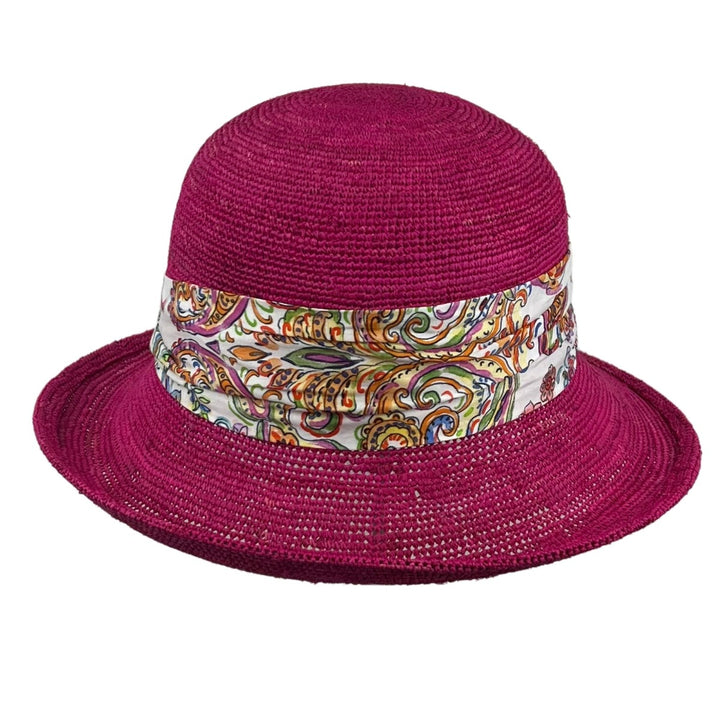 Strohhut Crochet Raffia