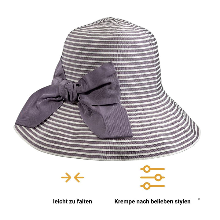 Stoffhut Grosgrain Ballerina