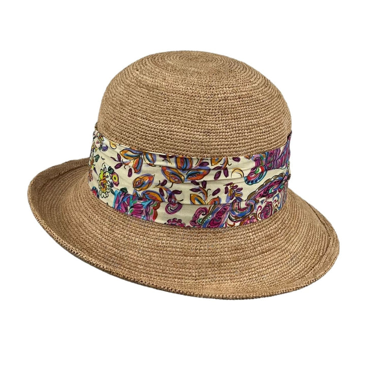 Strohhut Crochet Raffia