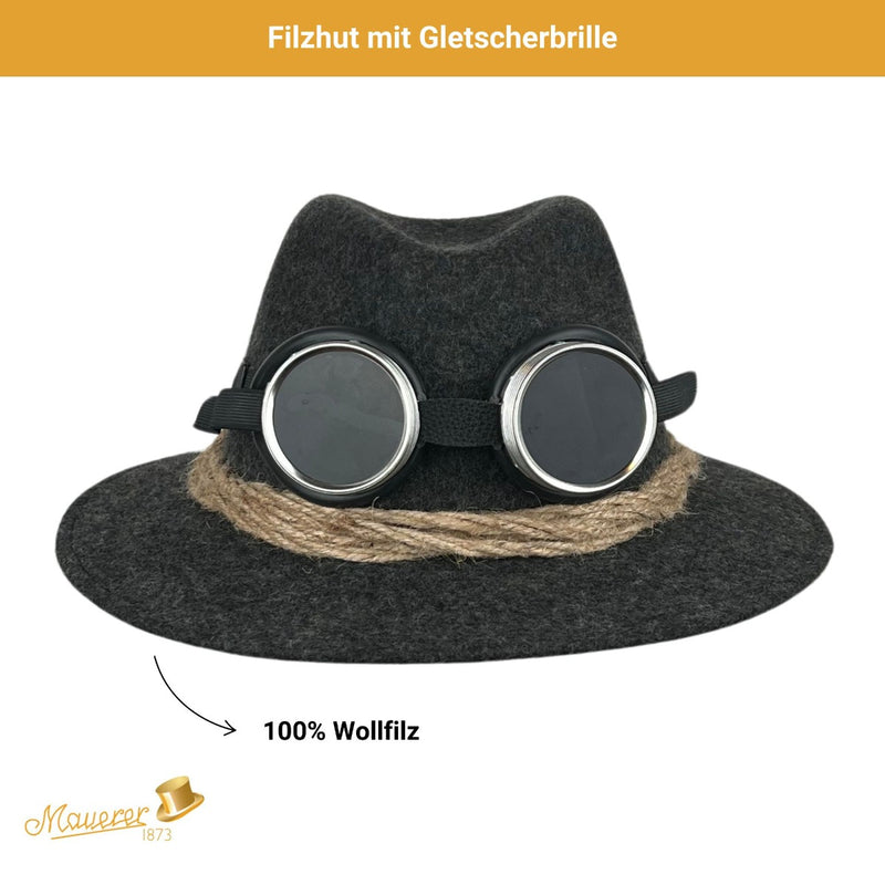 GLETSCHERHUT MIT BRILLE 55
