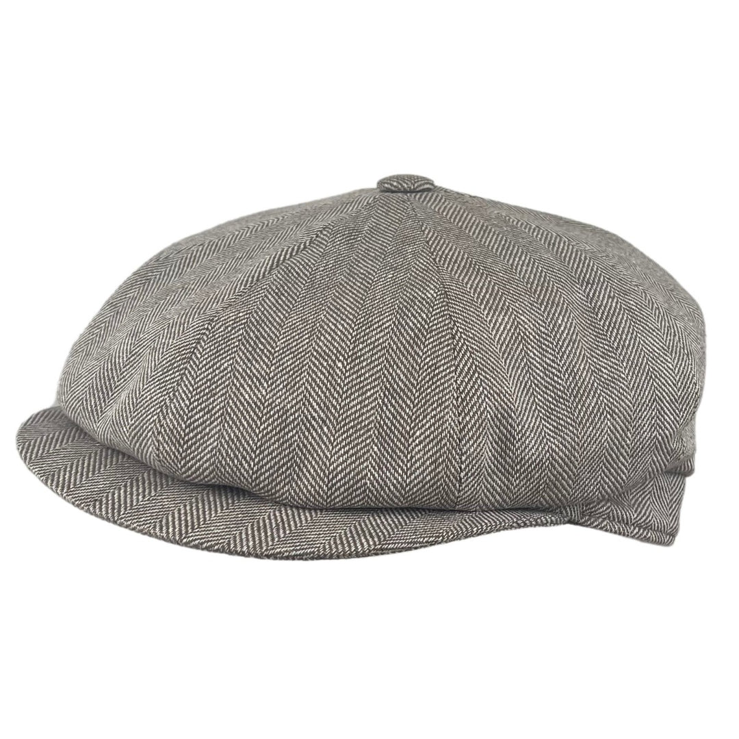 Newsboy Cap Schiebermütze Leinen UV40+ Mauerer