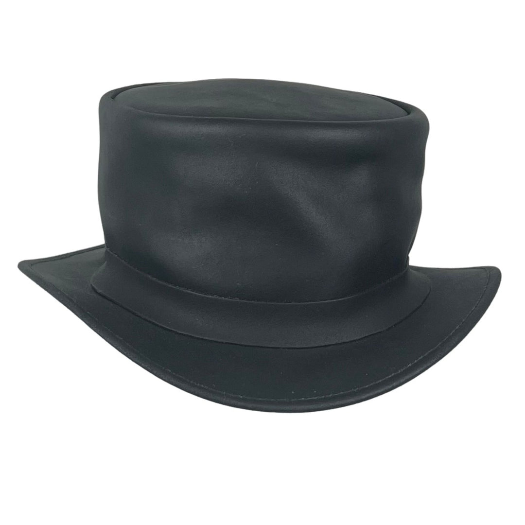 Leder Zylinder Hut Balke