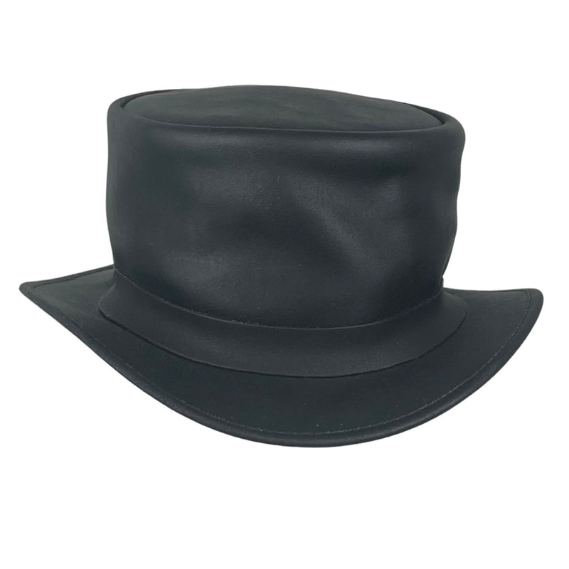 Leder Zylinder Hut Balke