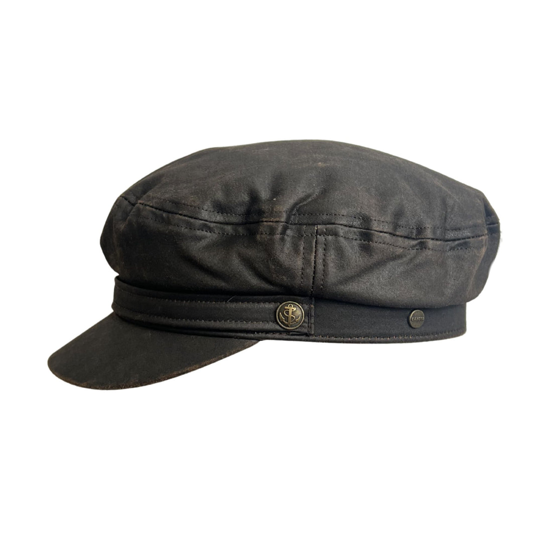 Elbsegler Mütze Used Look Balke Braun