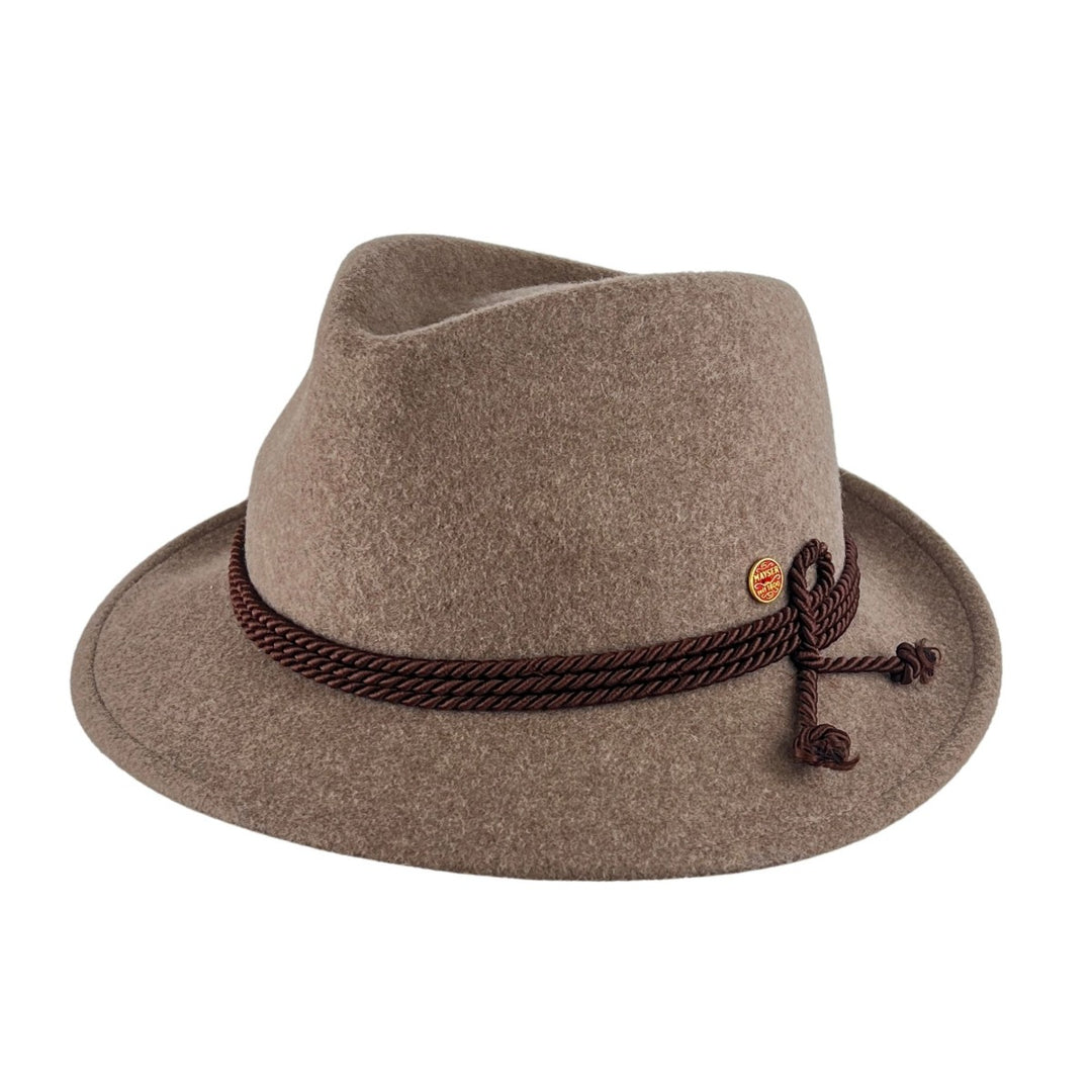 Fedora Maleo Wolle P Mayser Natur