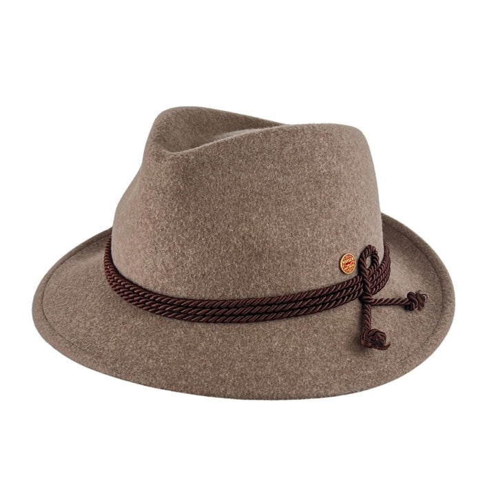 Fedora Maleo Wolle P Mayser Natur