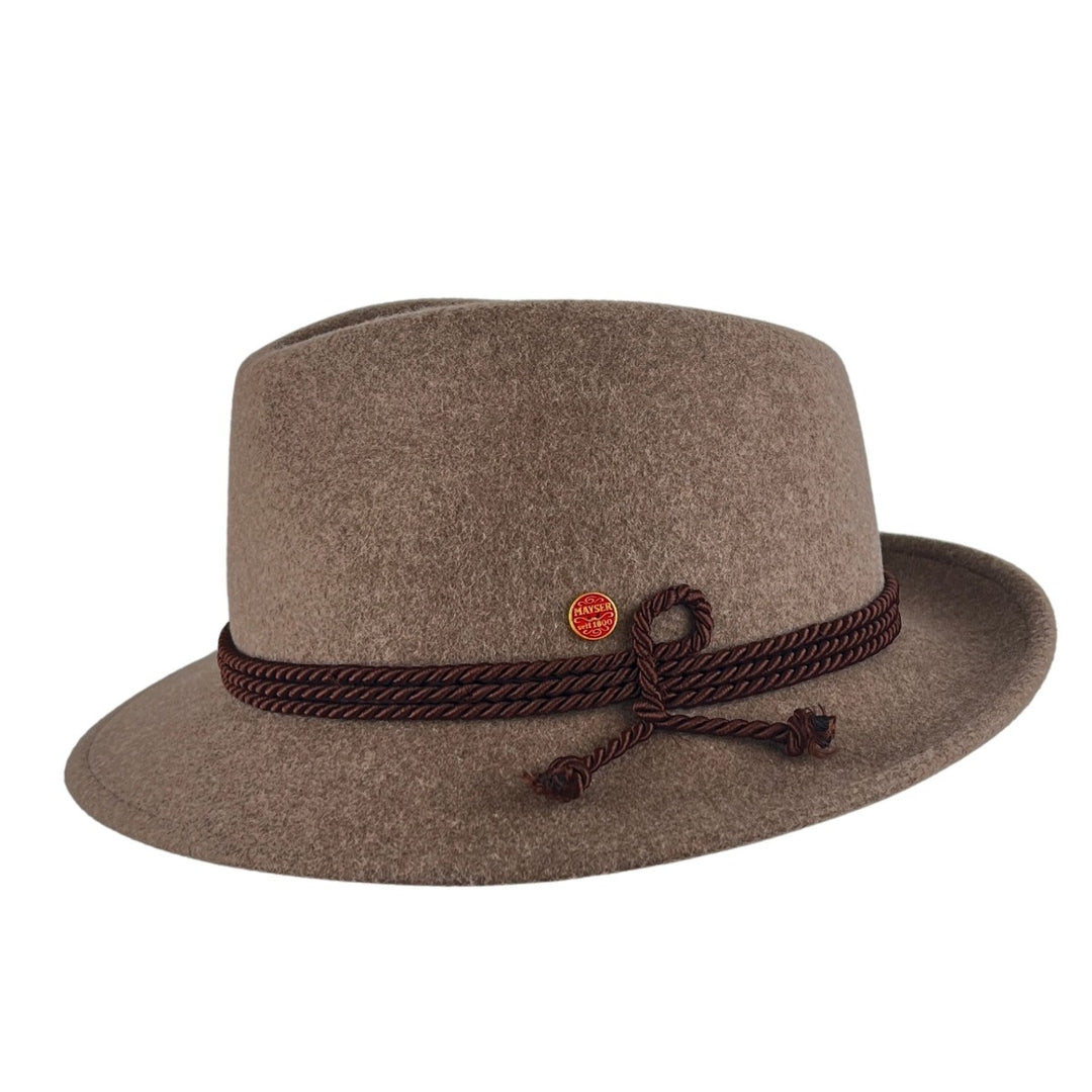 Fedora Maleo Wolle P Mayser Natur