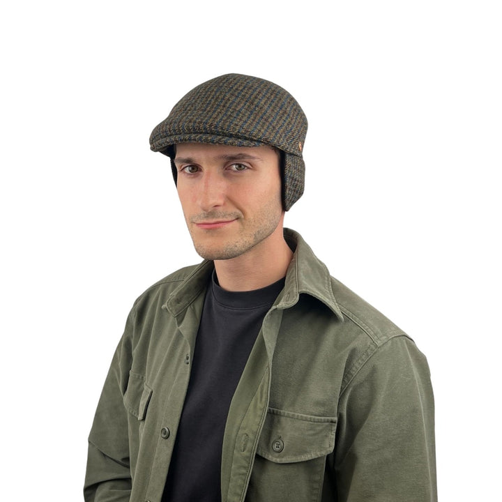 Flatcap mit Ohren Sidney Plus Shetland Mayser