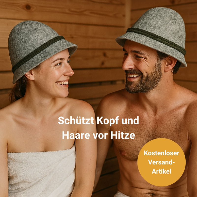 Saunahut Seppl Wollfilz Hut