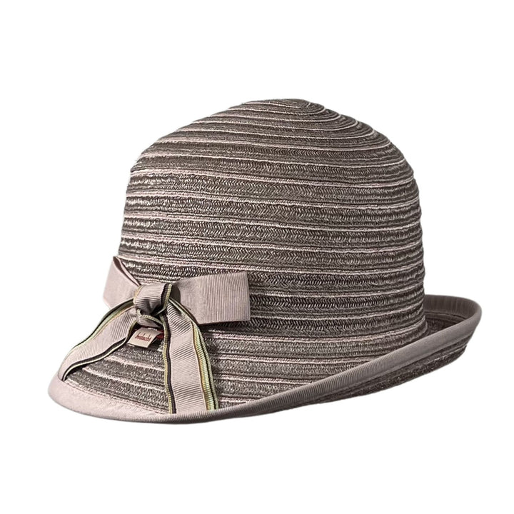 Cloche Strohhut Amber Bedacht