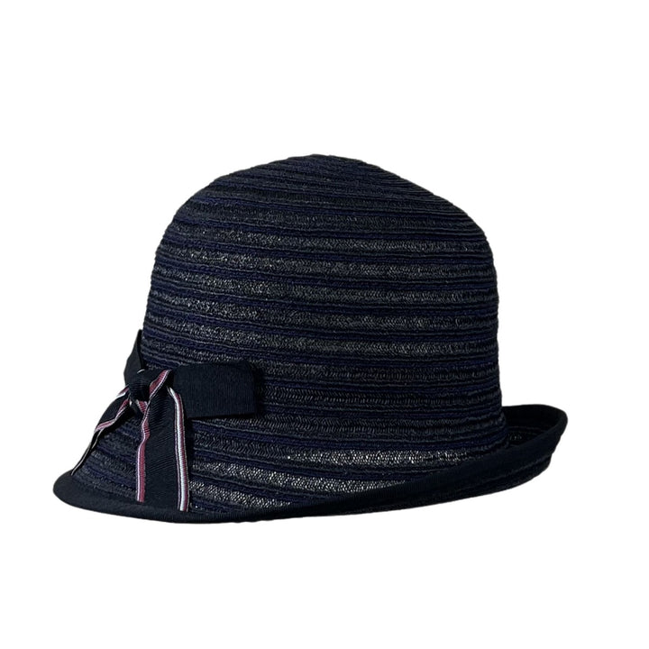 Cloche Strohhut Amber Bedacht