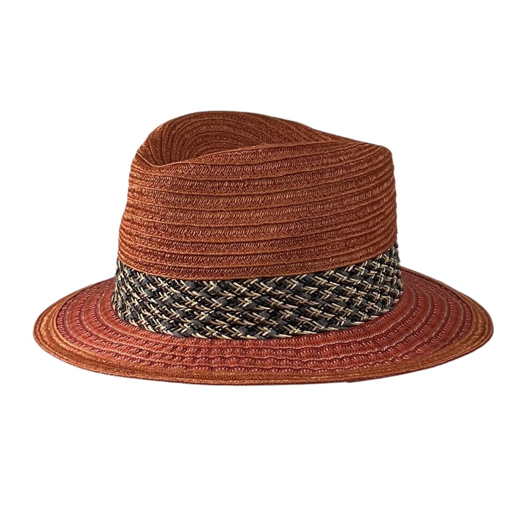 Fedora Strohhut Harz Bedacht