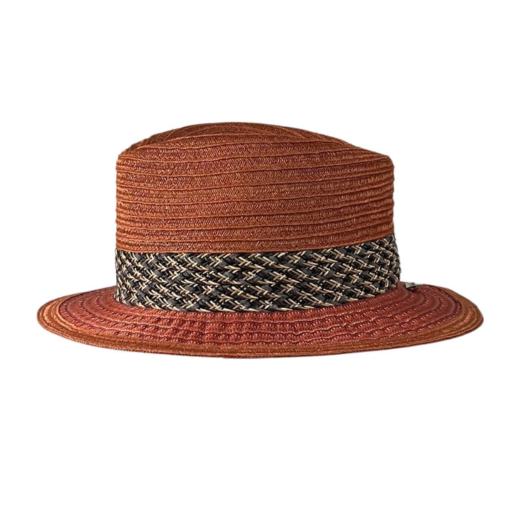 Fedora Strohhut Harz Bedacht