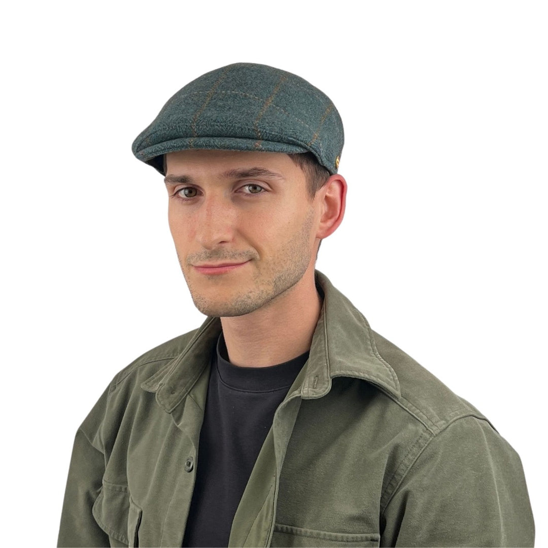 Flatcap mit Ohren Sidney Plus Harris Tweed Mayser