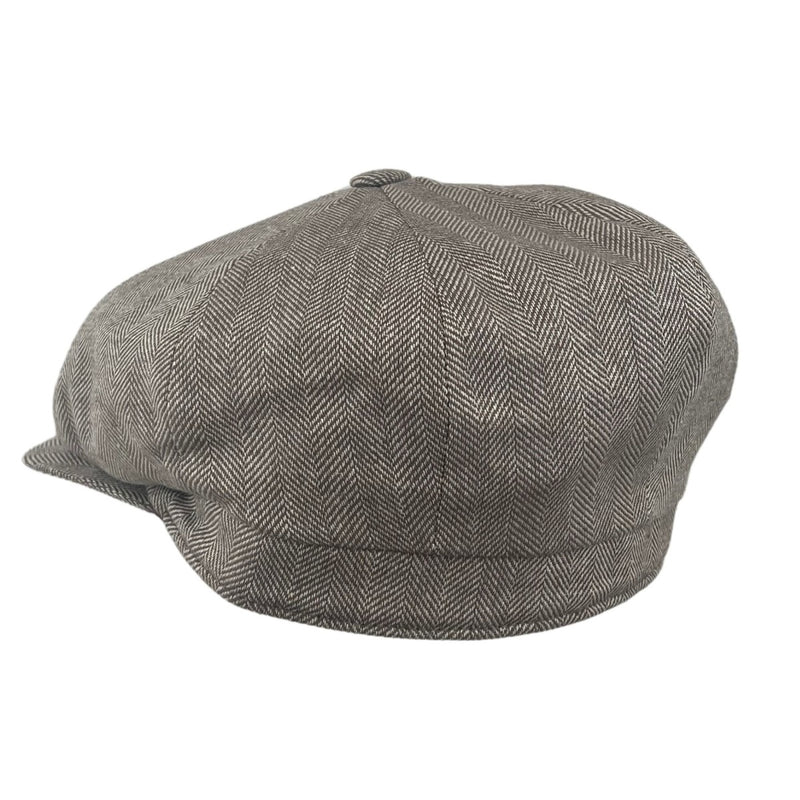 Newsboy Cap Schiebermütze Leinen UV40+ Mauerer
