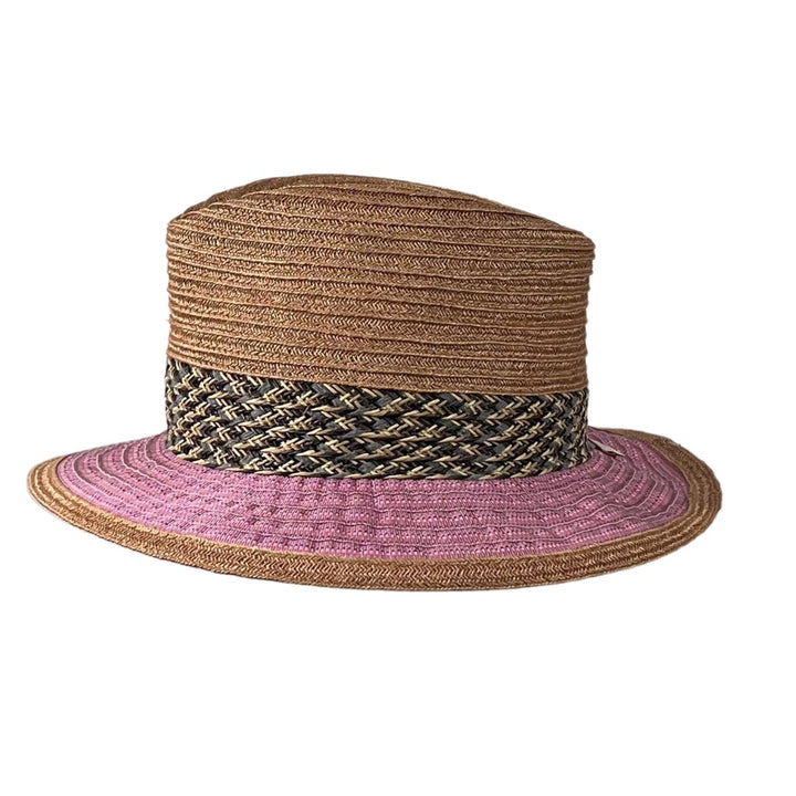 Fedora Strohhut Harz Bedacht