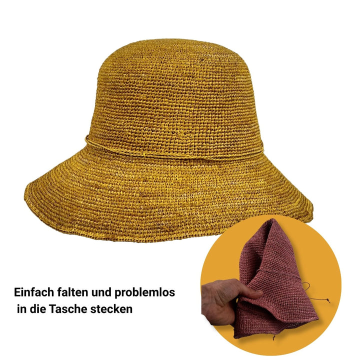 Rollbarer Strohhut