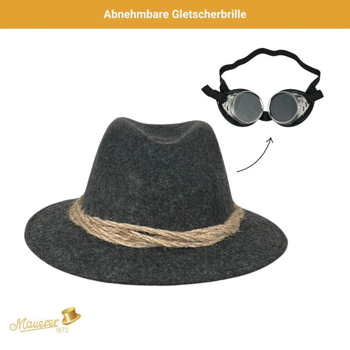 GLETSCHERHUT MIT BRILLE 55