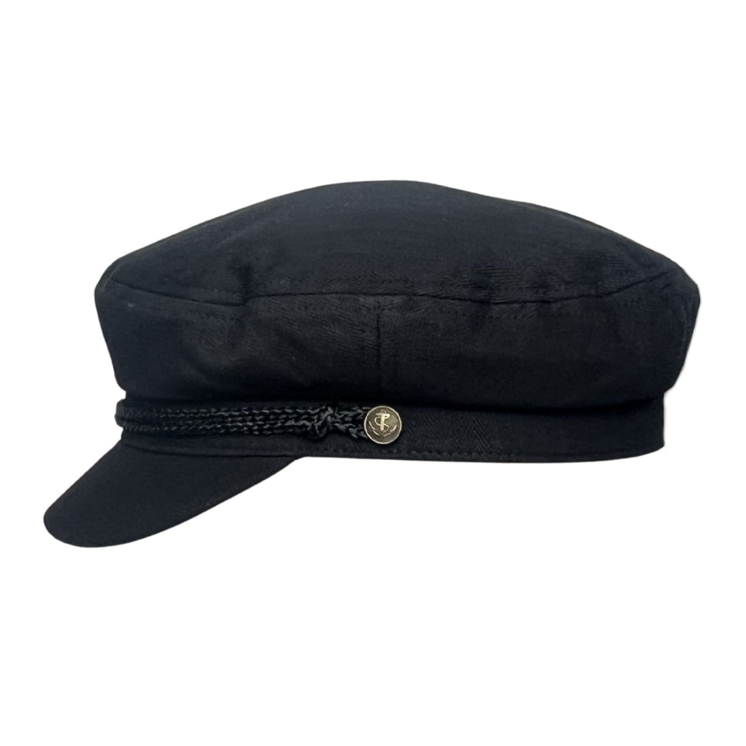 Elbsegler Mütze Herringbone Balke Schwarz