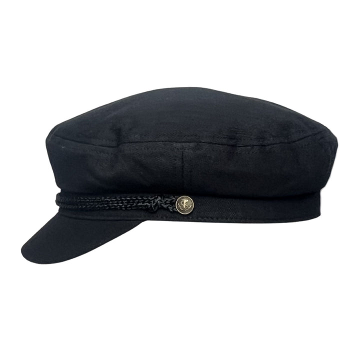 Elbsegler Mütze Herringbone Balke Schwarz