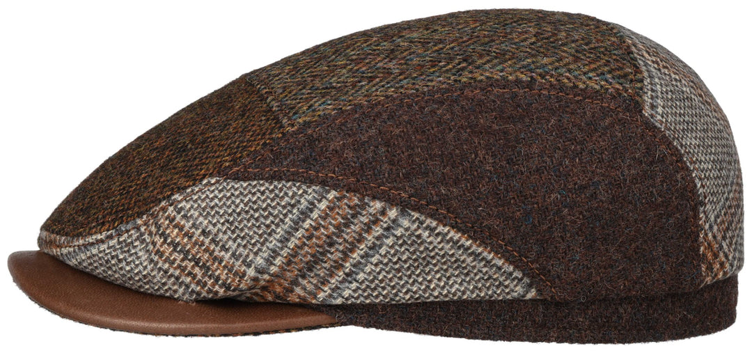 Driver Cap Flatcap Patchwork Stetson