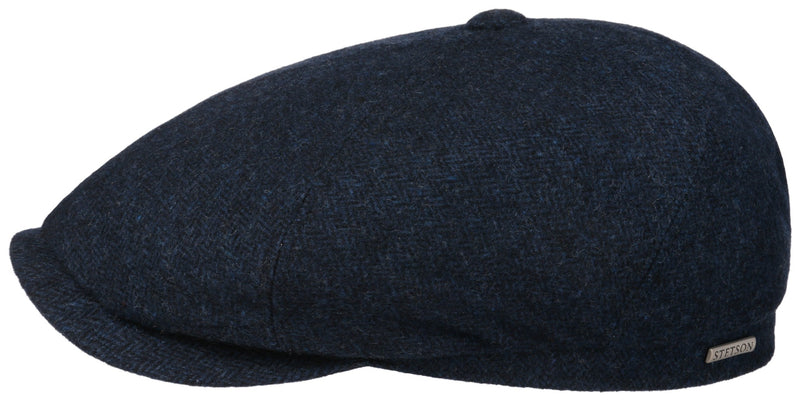 6 Panel Flatcap Herringbone Stetson