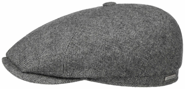6 Panel Flatcap Herringbone Stetson