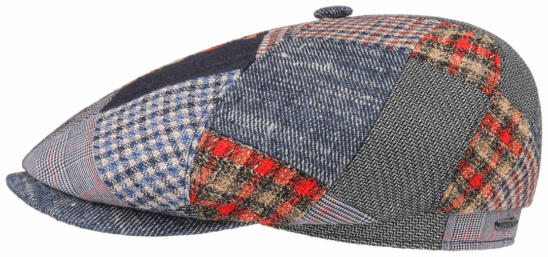 BROOKLIN 6 PANEL CAP STETSON PATCHWORK