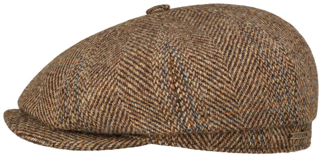 HATTERAS HARRIS TWEED STETSON BROWN BEIGE 56