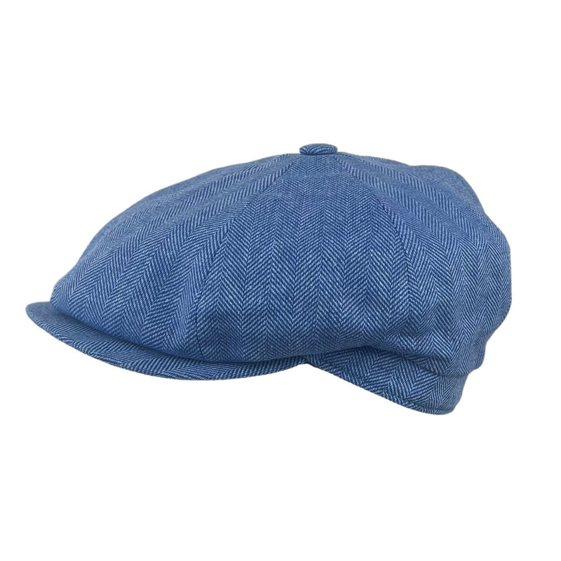 Newsboy Cap Schiebermütze Leinen UV40+ Mauerer