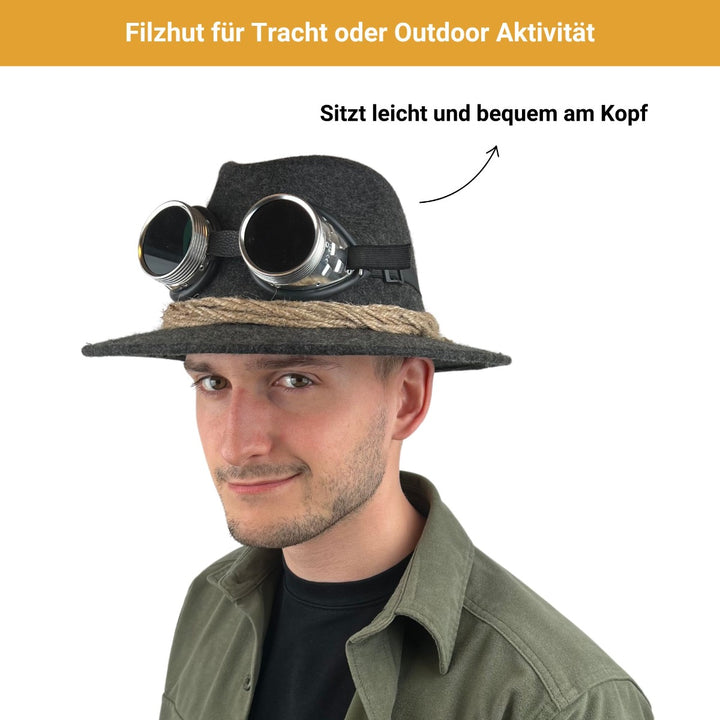 GLETSCHERHUT MIT BRILLE 55