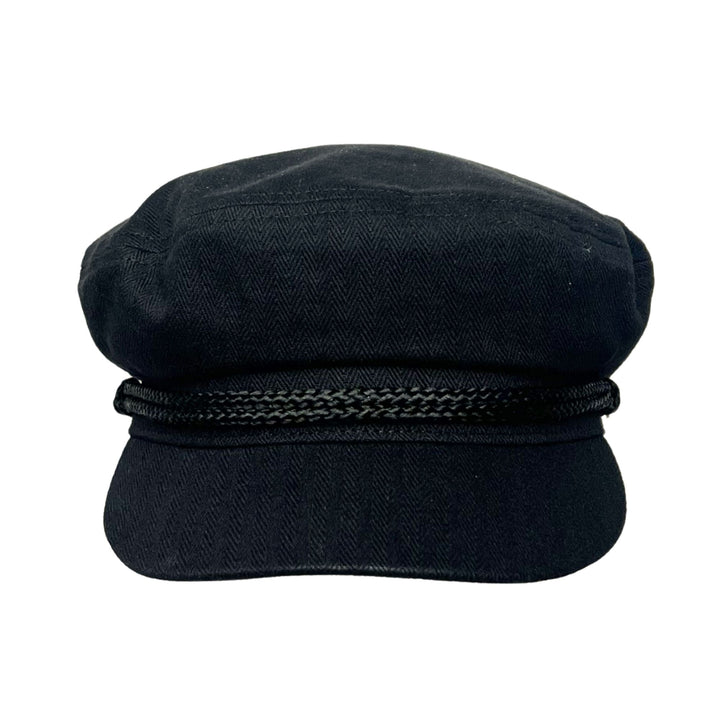 Elbsegler Mütze Herringbone Balke Schwarz