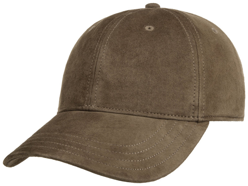Baseballcap Goat Suede Taupe