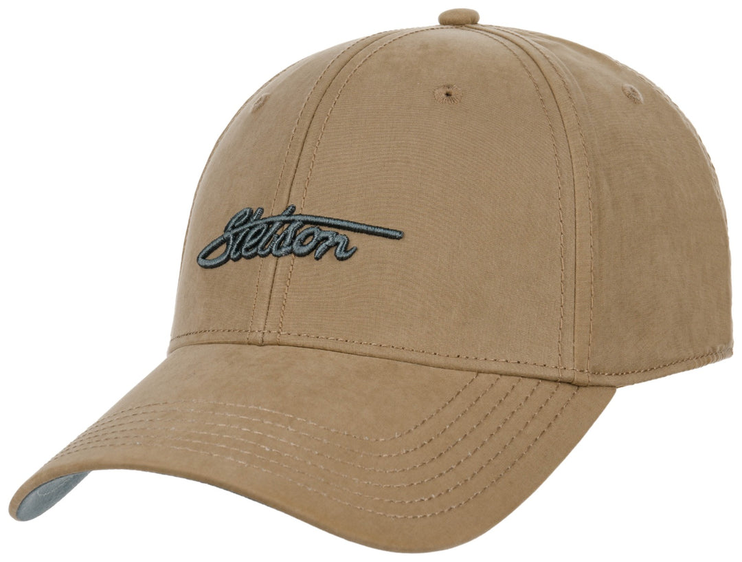 Baseball Cap Waxed Cotton Steteson Beige