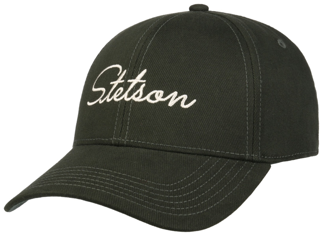 Baseball Cap Lettering Stetson Grün
